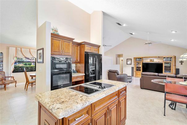 Interior, Kitchen, Living room, Recessed Lighting