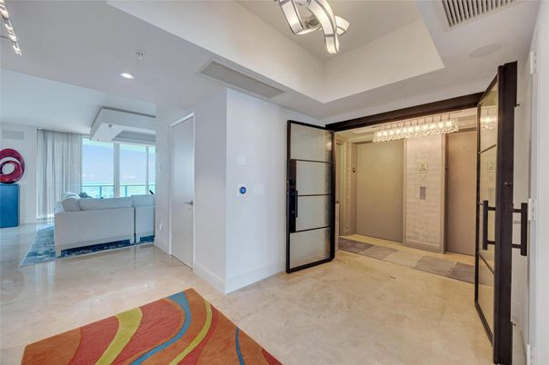 Elevator, Interior, Recessed Lighting