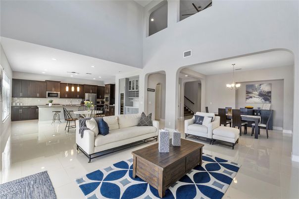 Chandelier, Dining room, Interior, Kitchen, Living room, Pendant Lights, Recessed Lighting