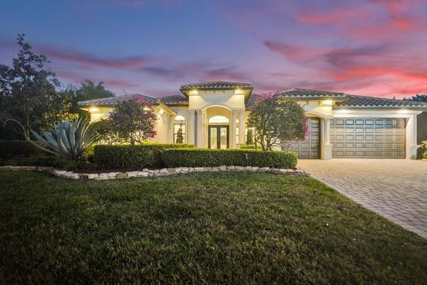 Attached, Backyard, Exterior, Facade, Mediterranean
