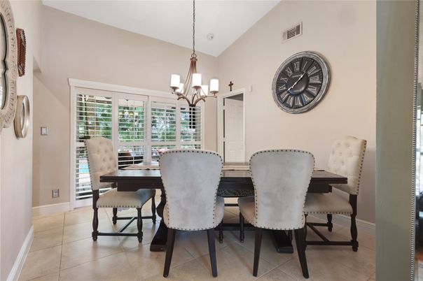Chandelier, Dining room, Interior