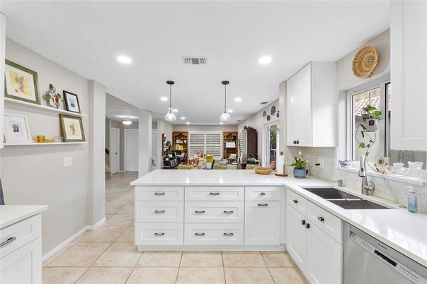 Interior, Kitchen, Pendant Lights, Recessed Lighting
