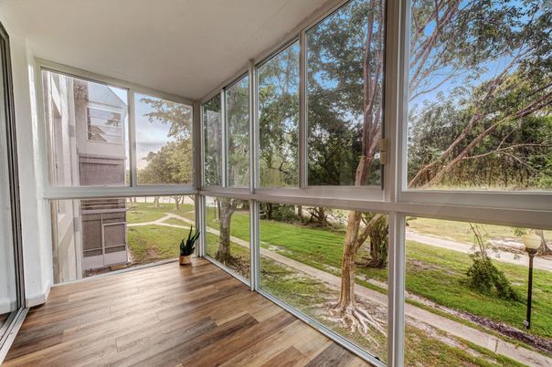 Interior, Sun Room, Wood Texture Flooring