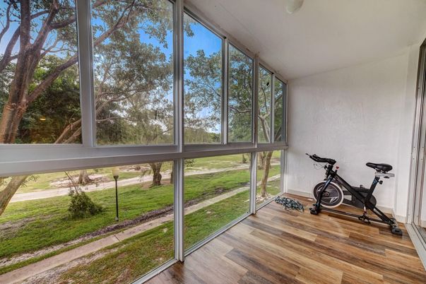Interior, Sun Room, Wood Texture Flooring