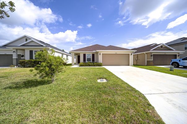 Attached, Backyard, Exterior, Facade, Ranch