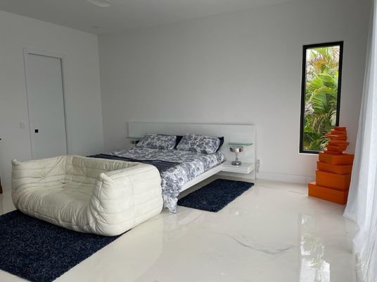 Bedroom, Interior, Marble