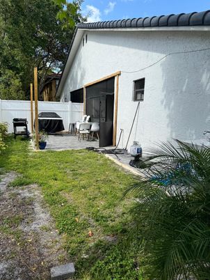 Backyard, Exterior
