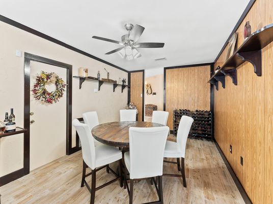Dining room, Interior, Wood Texture Flooring