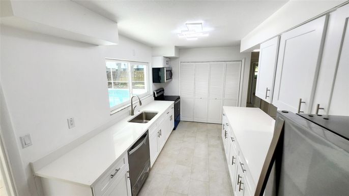 Interior, Kitchen, Stainless Steel Appliances