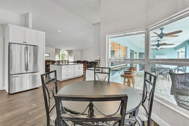 Dining room, Interior, Kitchen, Wood Texture Flooring