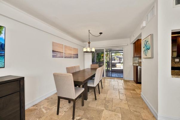 Dining room, Interior, Pendant Lights