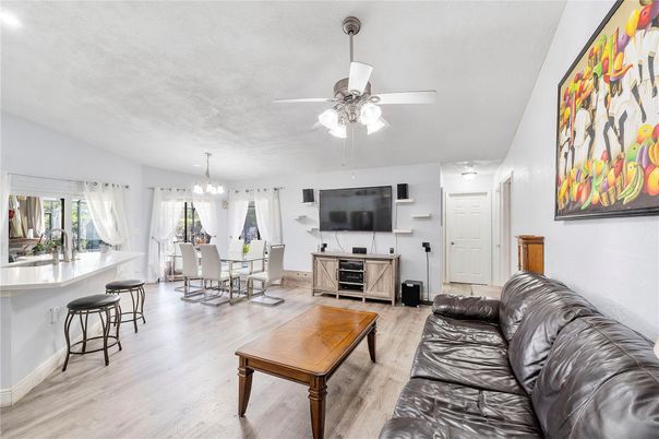 Chandelier, Dining room, Interior, Living room, Wood Texture Flooring