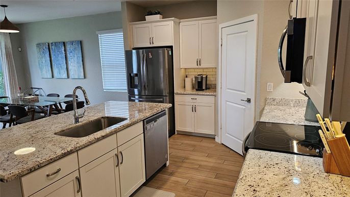 Dining room, Interior, Kitchen, Wood Texture Flooring