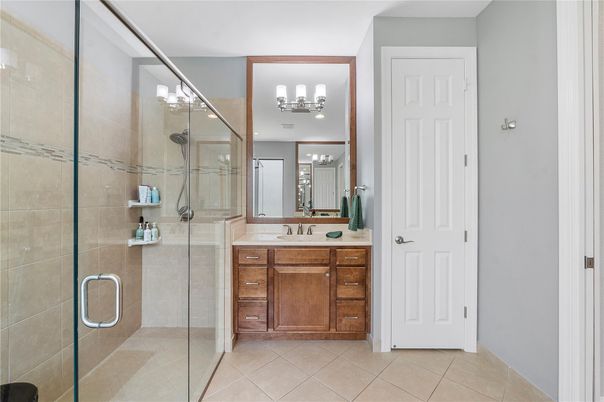 Bathroom, Glass Shower, Interior