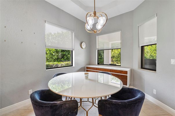 Dining room, Interior, Pendant Lights