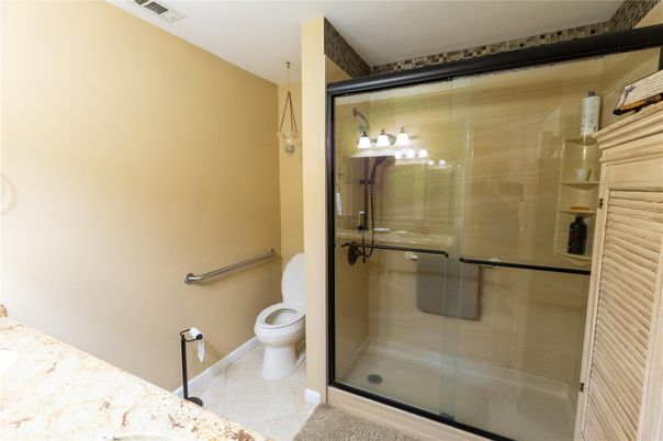 Bathroom, Glass Shower, Interior