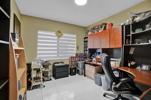 Home Office, Interior, Recessed Lighting