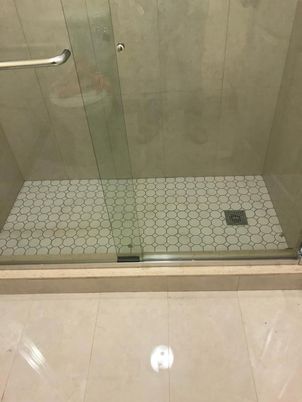 Bathroom, Glass Shower, Interior