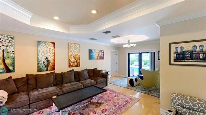 Chandelier, Interior, Living room, Recessed Lighting