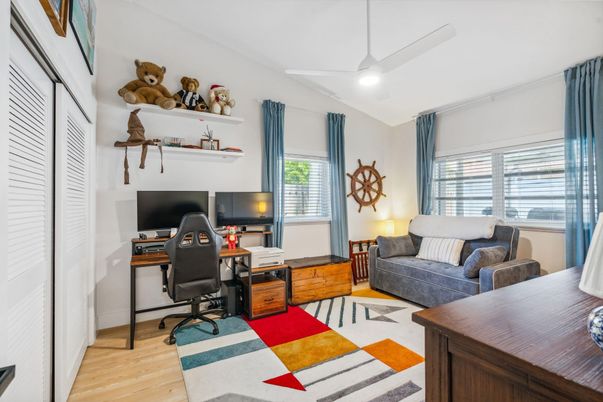 Home Office, Interior, Wood Texture Flooring