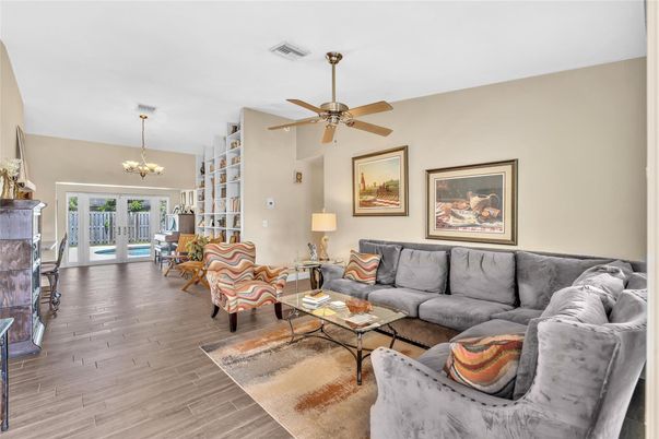 Chandelier, Dining room, Interior, Living room, Wood Texture Flooring