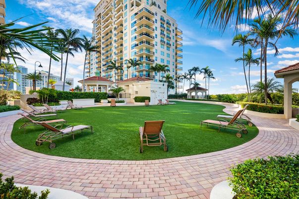 Backyard, Exterior, Facade, Condo Building
