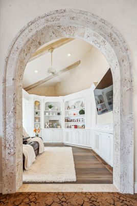 Interior, Recessed Lighting, Wood Texture Flooring