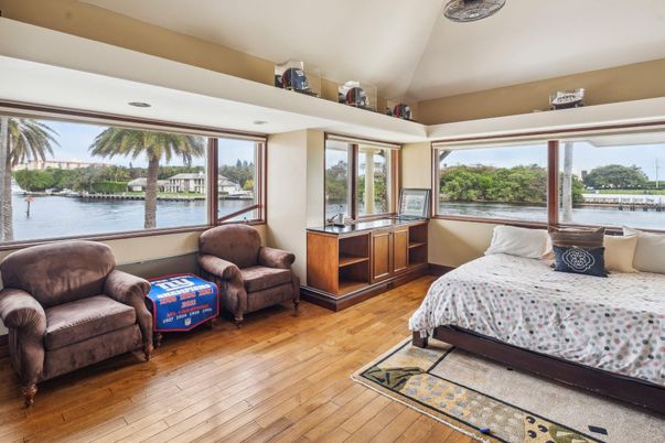 Bedroom, Interior, Water, Wood Texture Flooring
