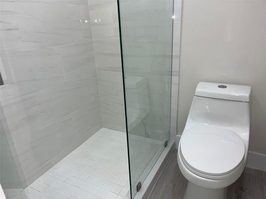 Bathroom, Glass Shower, Interior, Marble Walls