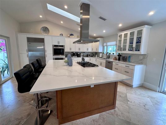 Interior, Kitchen, Recessed Lighting, Stainless Steel Appliances