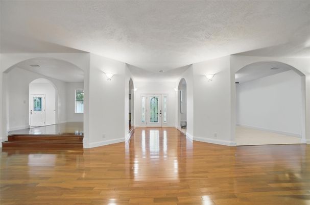 Empty room, Interior, Wood Texture Flooring