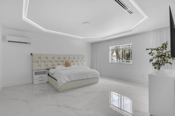 Bedroom, Interior, Marble