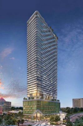 Exterior, Facade, Highrise