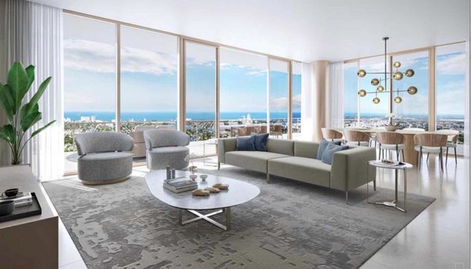 Dining room, Interior, Living room, Pendant Lights, Water
