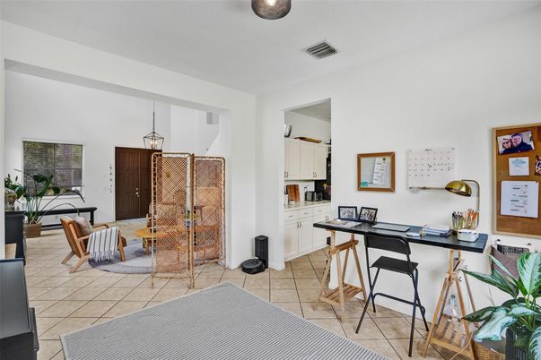 Home Office, Interior, Pendant Lights