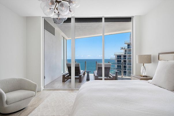 Bedroom, Interior, Water, Wood Texture Flooring