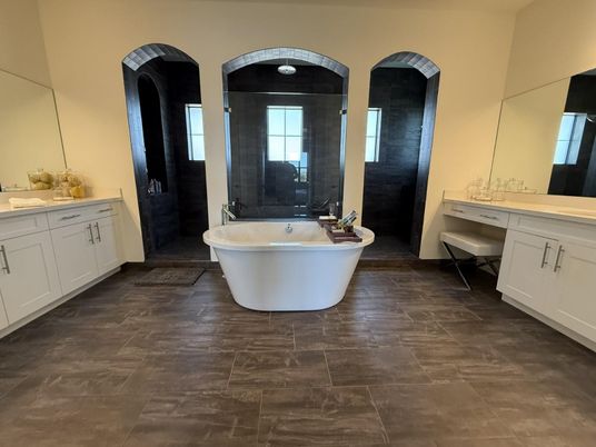 Bathroom, Dual Sink Vanities, Free Standing Baths, Interior