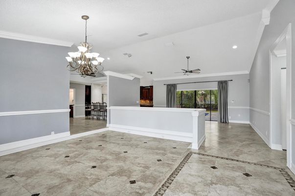 Chandelier, Interior, Recessed Lighting