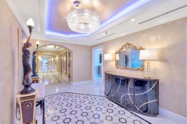 Chandelier, Interior, Recessed Lighting