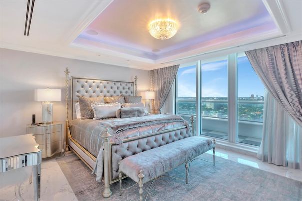 Bedroom, Interior, Marble, Water