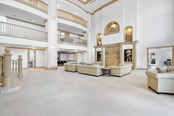 Fireplace, Interior, Living room, Recessed Lighting