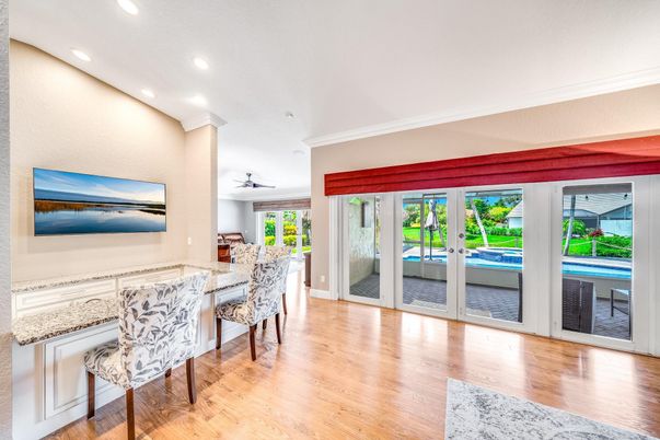 Interior, Recessed Lighting, Wood Texture Flooring