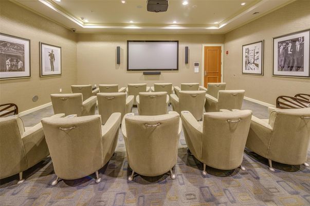 Home Theatre Room, Interior, Projection Screen, Recessed Lighting, Theatre Room