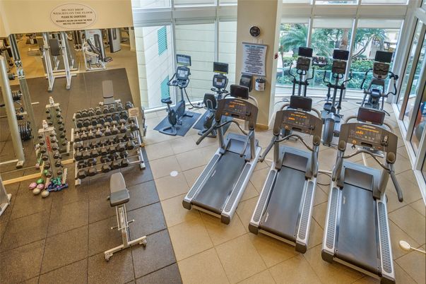 Fitness Equipment, Gym, Interior
