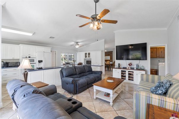 Interior, Kitchen, Living room
