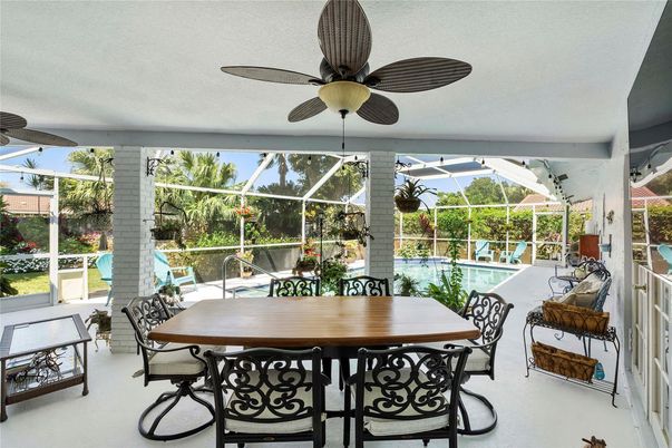 Dining room, Glass Ceilings, Interior, Pool, Sun Room