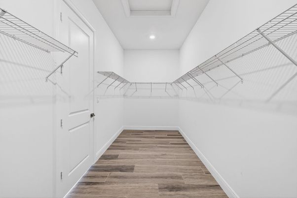 Interior, Recessed Lighting, Walk-in Closets, Wood Texture Flooring