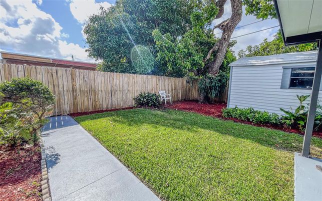 Backyard, Exterior