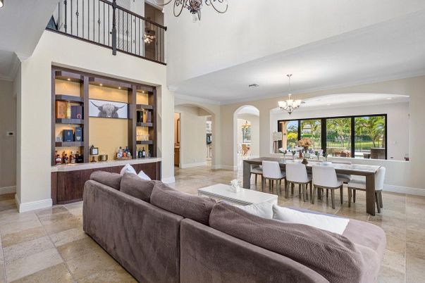 Chandelier, Dining room, Interior, Living room, Recessed Lighting