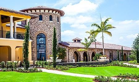Backyard, Exterior, Facade, Brick Facade, Mediterranean